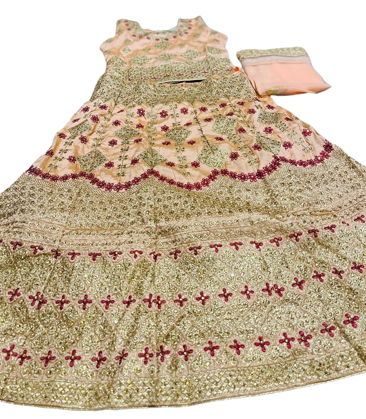 TRADITIONAL GIRLS LEHENGA CHOLI SET – ETHNIC WEAR FOR KIDS-018
