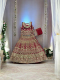 TRADITIONAL GIRLS LEHENGA CHOLI SET – ETHNIC WEAR FOR KIDS-019
