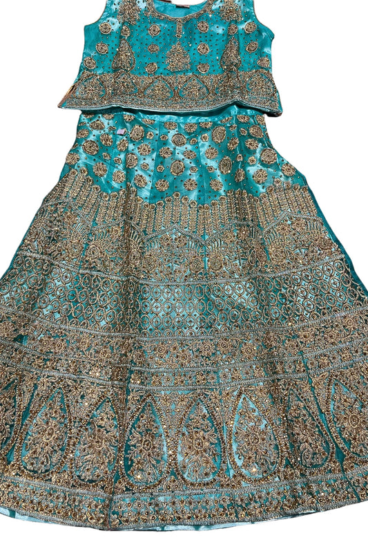 TRADITIONAL GIRLS LEHENGA CHOLI SET – ETHNIC WEAR FOR KIDS-05