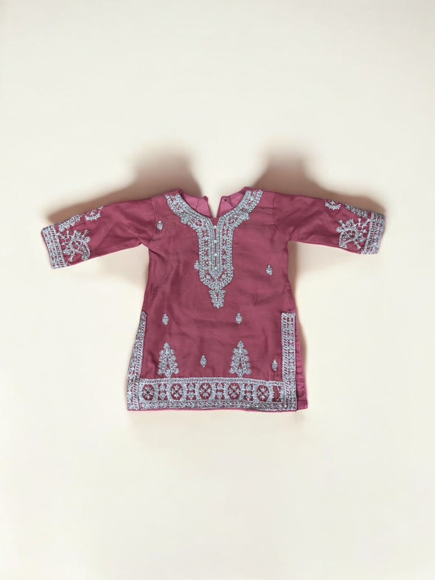 TRADITIONAL DESIGNER SALWAR KAMEEZ FOR LITTLE GIRLS - ELEGANT & STYLISH ETHNIC WEAR- 204