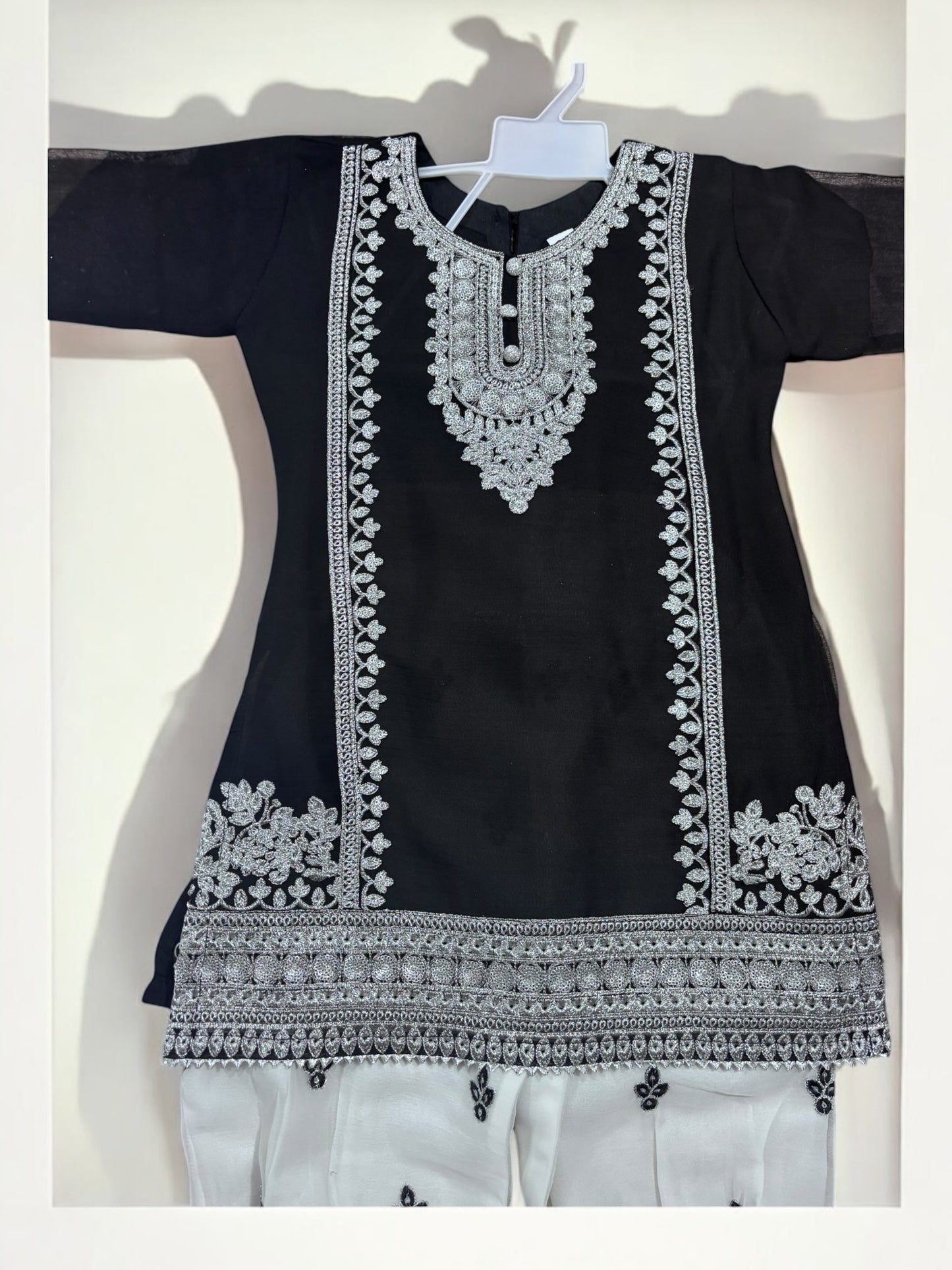 TRADITIONAL DESIGNER SALWAR KAMEEZ FOR LITTLE GIRLS - ELEGANT & STYLISH ETHNIC WEAR- 206