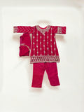 TRADITIONAL DESIGNER SALWAR KAMEEZ FOR LITTLE GIRLS - ELEGANT & STYLISH ETHNIC WEAR- 208