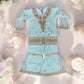 TRADITIONAL DESIGNER SALWAR KAMEEZ FOR LITTLE GIRLS - ELEGANT & STYLISH ETHNIC WEAR- 209