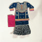 TRADITIONAL DESIGNER SALWAR KAMEEZ FOR LITTLE GIRLS - ELEGANT & STYLISH ETHNIC WEAR- 214