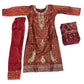 TRADITIONAL  COTTON SALWAR KAMEEZ SET FOR GIRLS - ETHNIC WEAR FOR KIDS- 12
