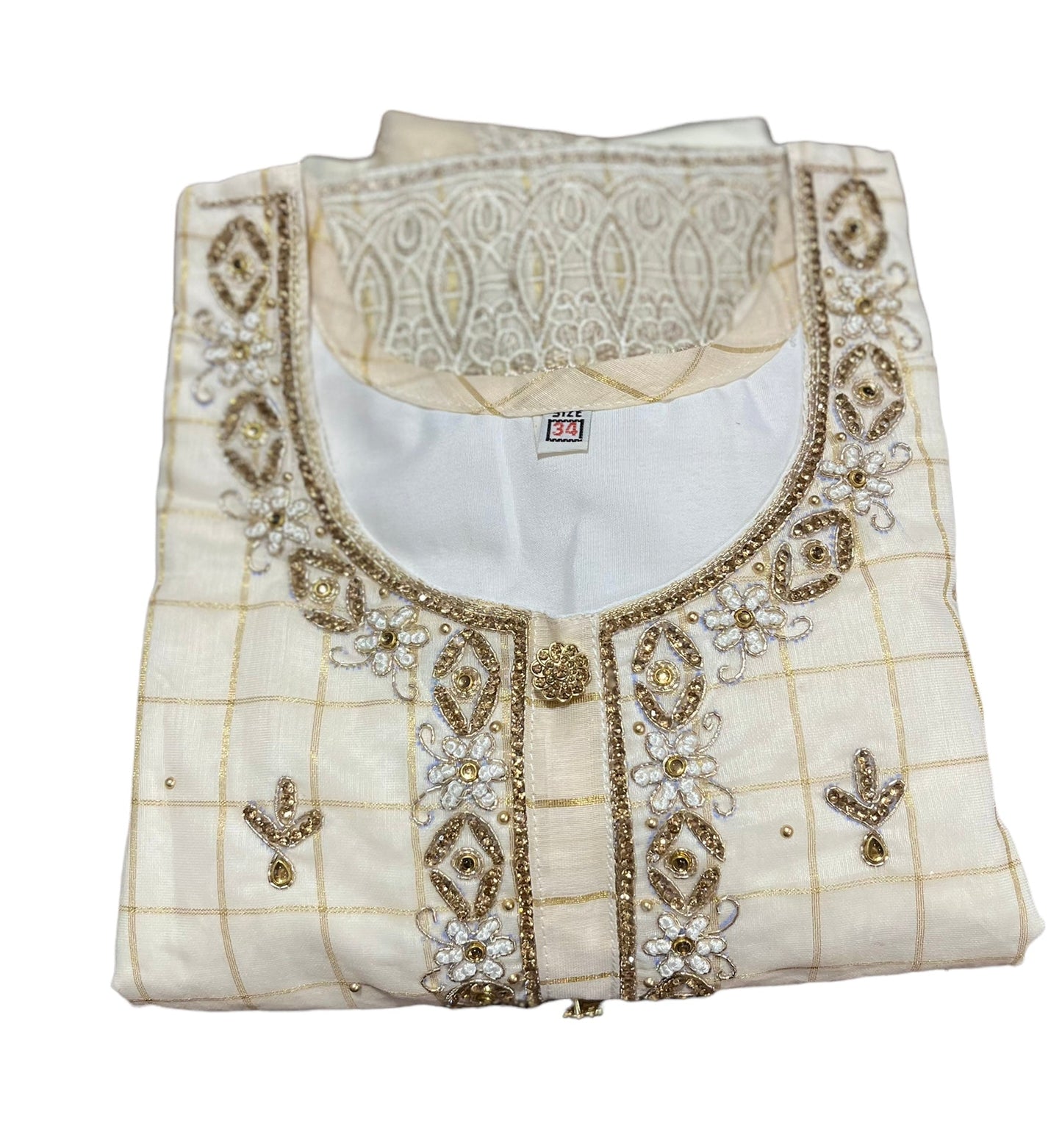 TRADITIONAL  COTTON SALWAR KAMEEZ SET FOR GIRLS - ETHNIC WEAR FOR KIDS- 13