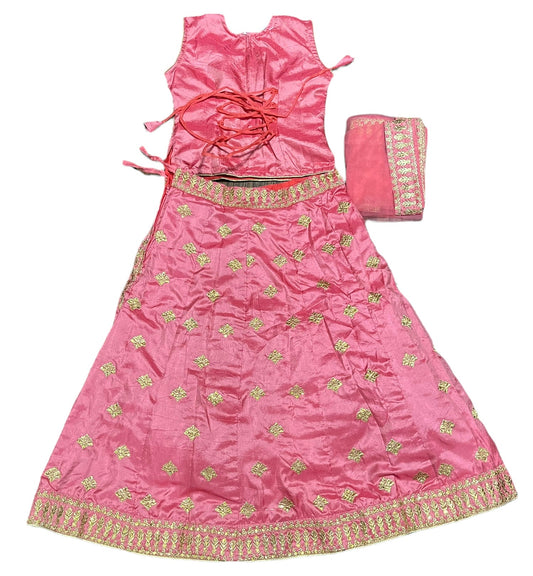 TRADITIONAL GIRLS LEHENGA CHOLI SET – ETHNIC WEAR FOR KIDS-021
