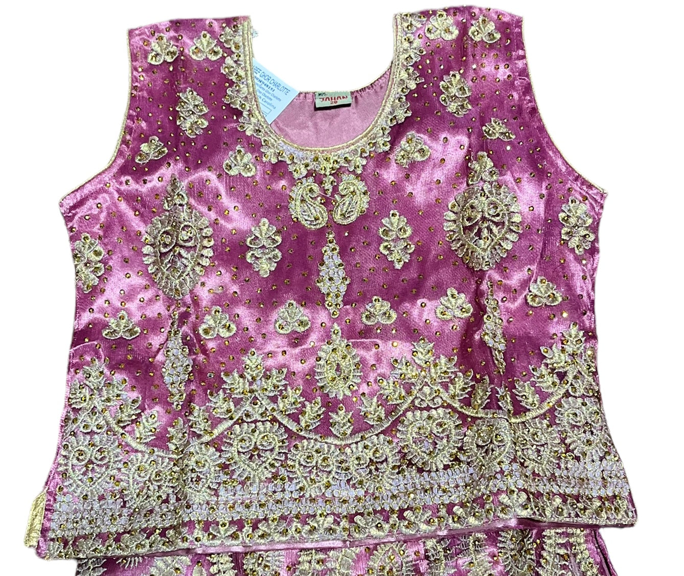 TRADITIONAL GIRLS LEHENGA CHOLI SET – ETHNIC WEAR FOR KIDS-031