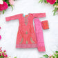 TRADITIONAL  COTTON SALWAR KAMEEZ SET FOR GIRLS - ETHNIC WEAR FOR KIDS- 14