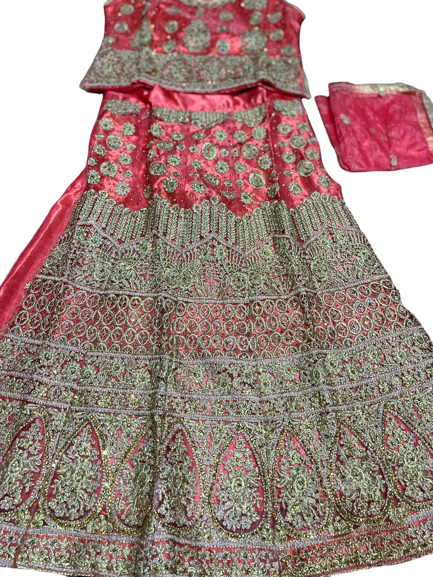 TRADITIONAL GIRLS LEHENGA CHOLI SET – ETHNIC WEAR FOR KIDS-032