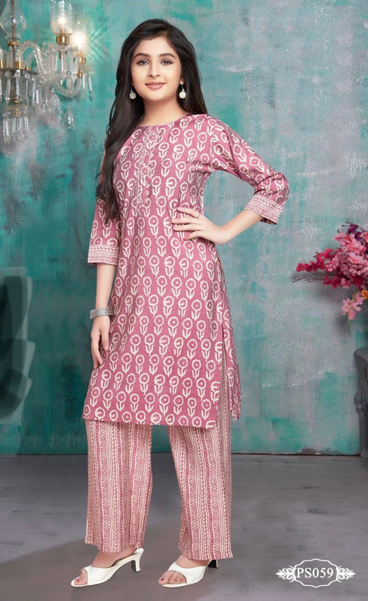 TRADITIONAL SALWAR KAMEEZ FOR GIRLS - ETHNIC WEAR FOR KIDS- 09
