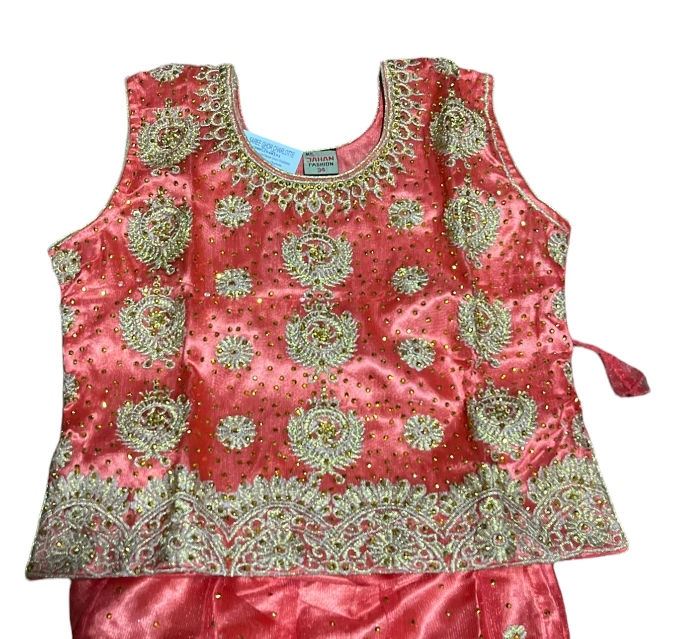 TRADITIONAL GIRLS LEHENGA CHOLI SET – ETHNIC WEAR FOR KIDS-04