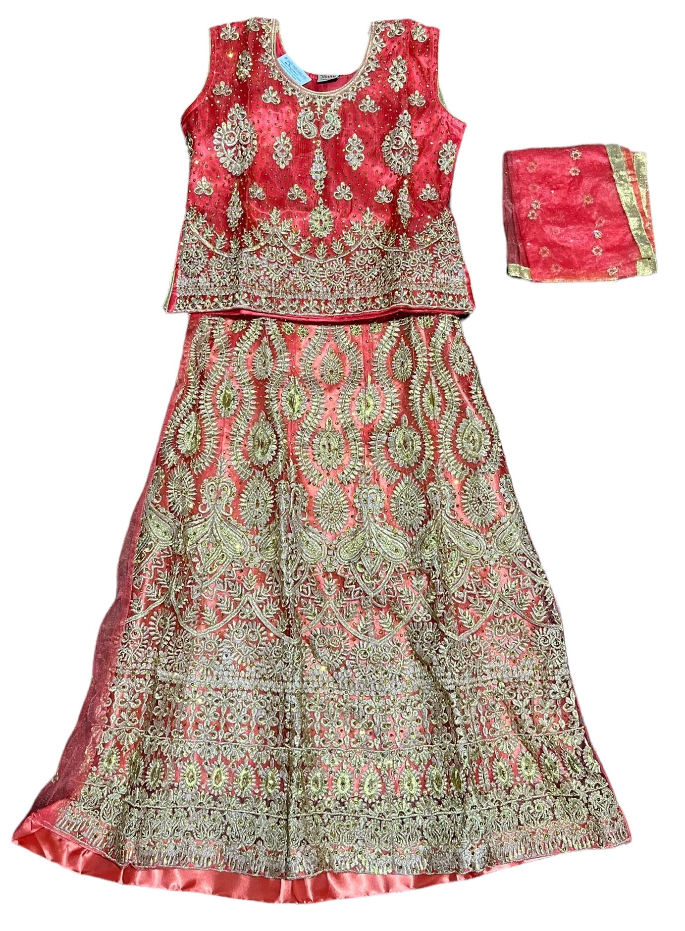 TRADITIONAL GIRLS LEHENGA CHOLI SET – ETHNIC WEAR FOR KIDS-3