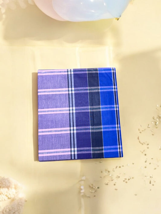 TRADITIONAL STITCHED COTTON LUNGI – ETHNIC WEAR FOR MEN- 401