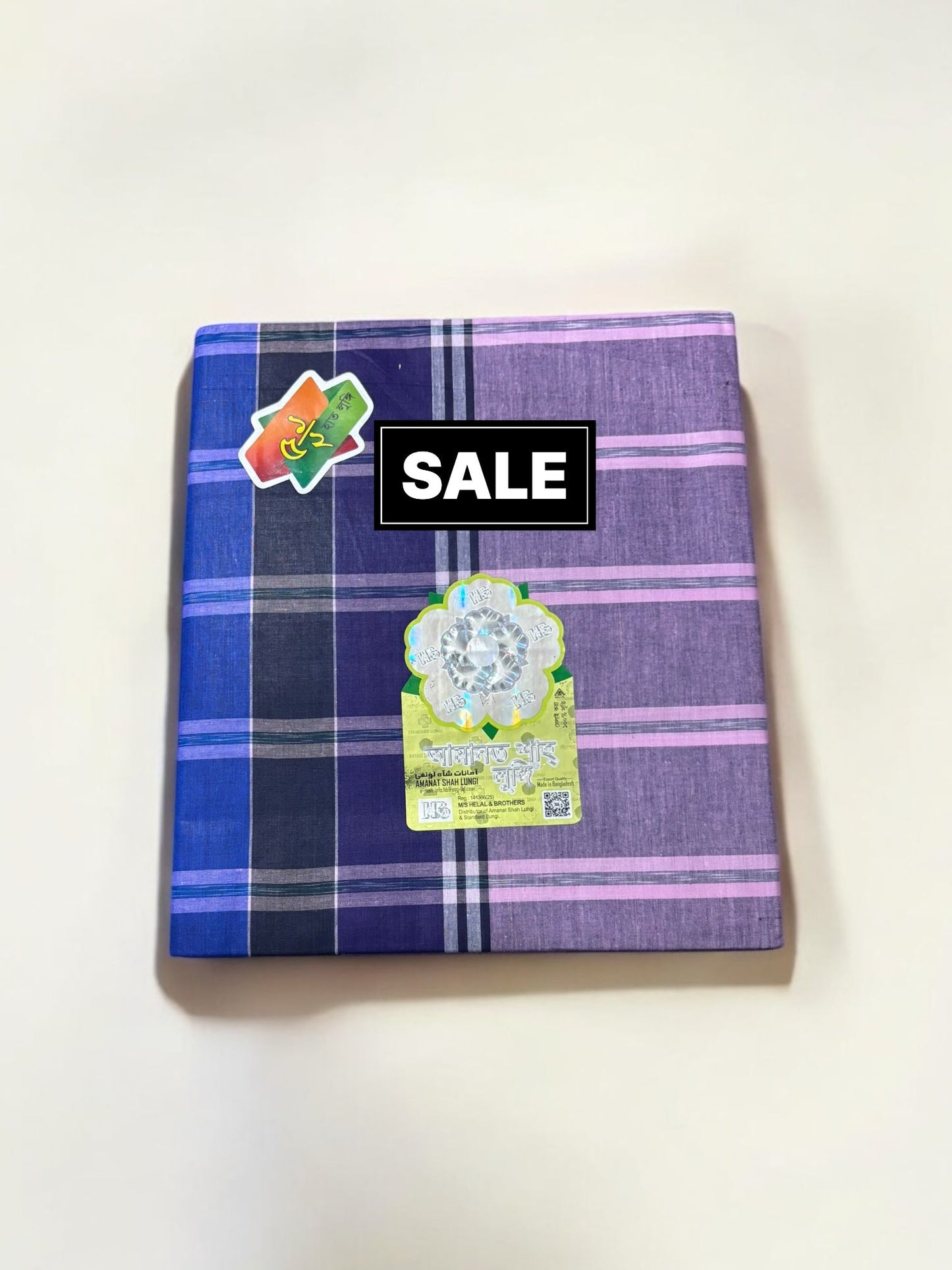 TRADITIONAL STITCHED COTTON LUNGI – ETHNIC WEAR FOR MEN- 401