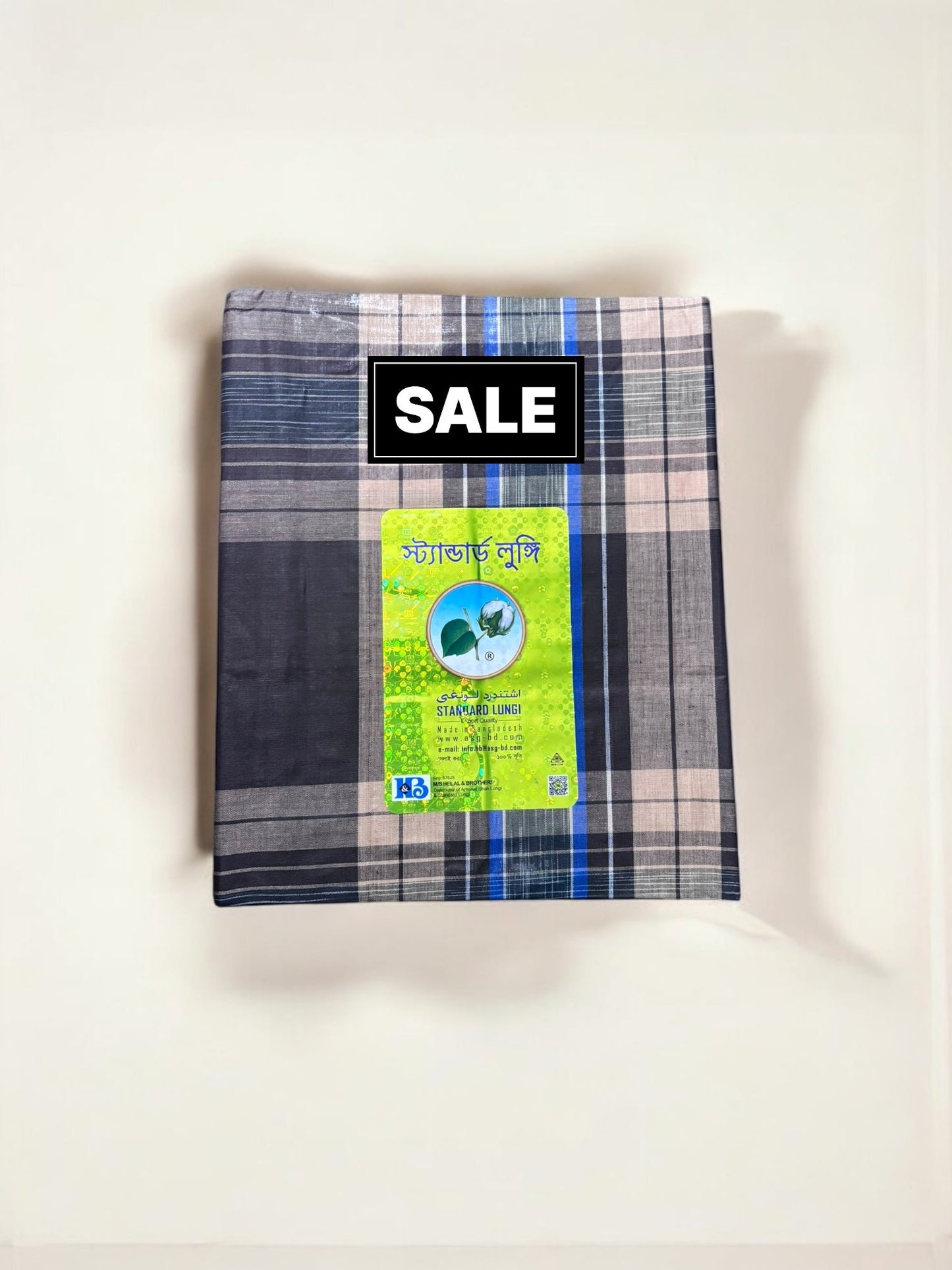 TRADITIONAL STITCHED COTTON LUNGI – ETHNIC WEAR FOR MEN- 409