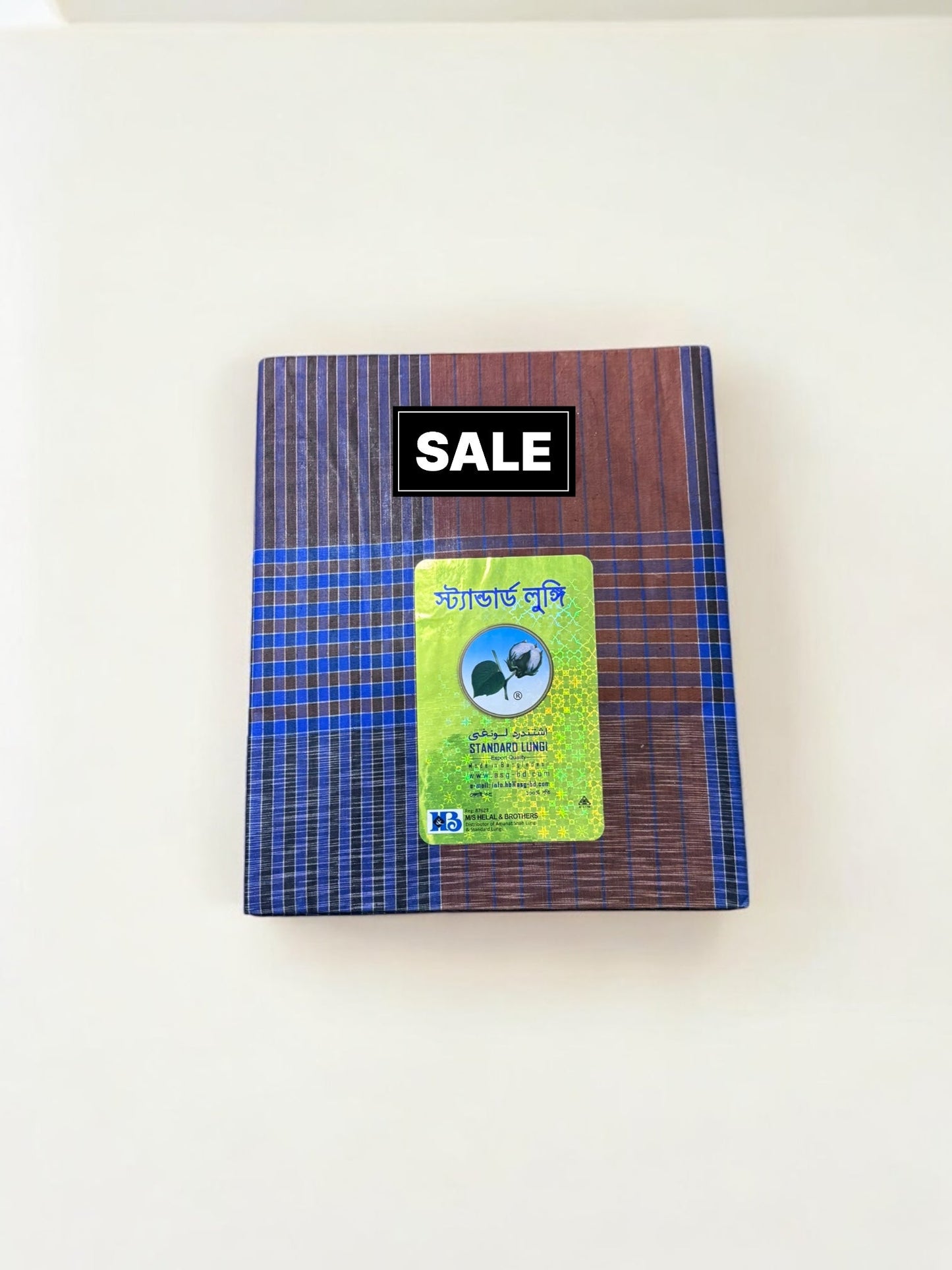 TRADITIONAL STITCHED COTTON LUNGI – ETHNIC WEAR FOR MEN- 414
