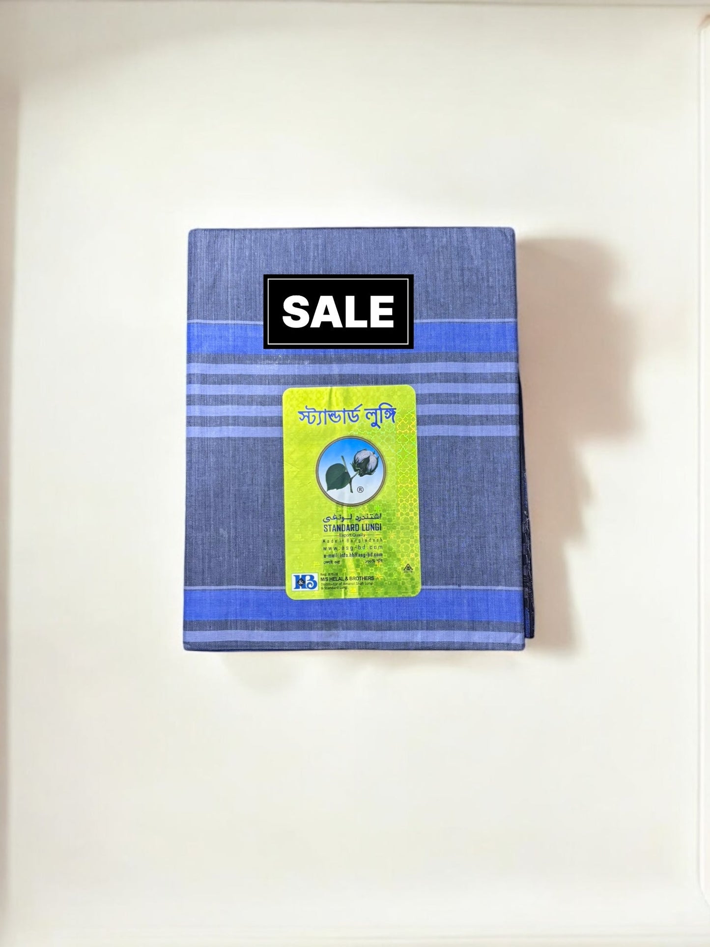 TRADITIONAL STITCHED COTTON LUNGI – ETHNIC WEAR FOR MEN- 415