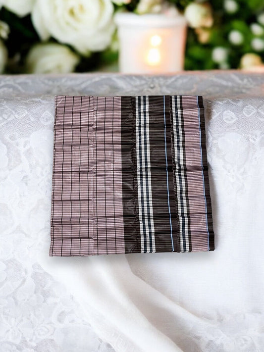 TRADITIONAL STITCHED COTTON LUNGI – ETHNIC WEAR FOR MEN- 523