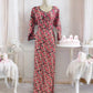 TRADITIONAL BD LINEN MAXI WITH MATCHING DUPATTA – ETHNIC WEAR FOR WOMEN - 04