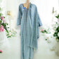TRADITIONAL BD LINEN MAXI WITH MATCHING DUPATTA – ETHNIC WEAR FOR WOMEN -  106