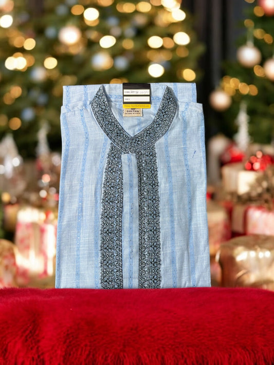 TRADITIONAL MEN'S COTTON KURTA – ETHNIC WEAR FOR MEN-203