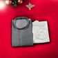 TRADITIONAL MEN'S GRAY COLOR SILK KURTA PAJAMA SET – ETHNIC WEAR- 6916