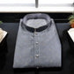 TRADITIONAL MEN'S GRAY COLOR SILK KURTA PAJAMA SET – ETHNIC WEAR- 6916