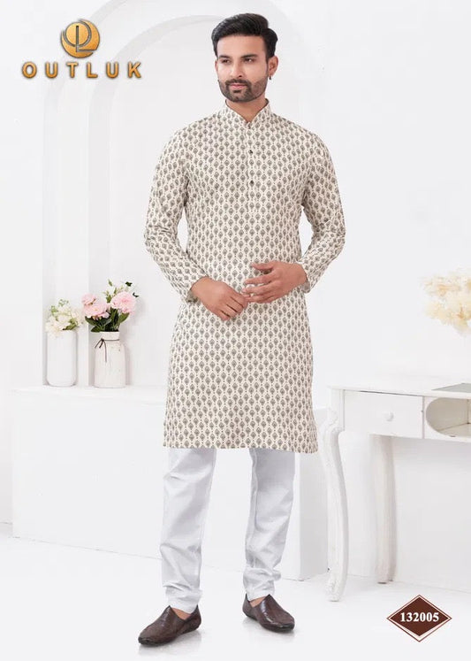 TRADITIONAL MEN'S KURTA PAJAMA SET– ETHNIC WEAR FOR MEN-225