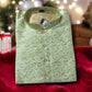 TRADITIONAL MEN'S PISTA GREEN COLOR SILK KURTA – ETHNIC WEAR - 6220