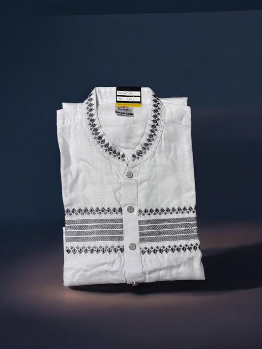 TRADITIONAL MEN'S SOFT COTTON KURTA – ETHNIC WEAR FOR MEN-206