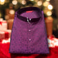 TRADITIONAL MEN'S VIOLET COLOR SILK KURTA PAJAMA SET – ETHNIC WEAR- 6942