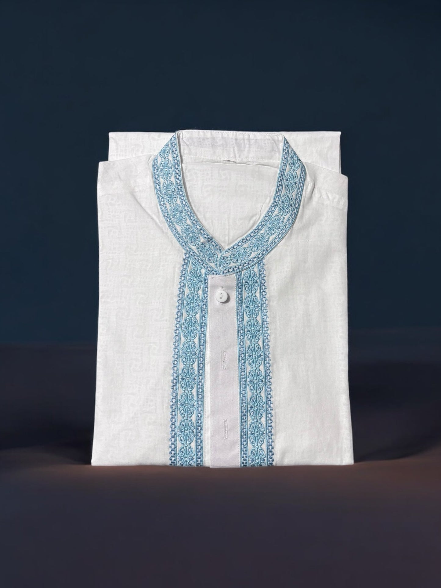 TRADITIONAL MEN'S WHITE COTTON KURTA – ETHNIC WEAR FOR MEN-210