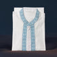 TRADITIONAL MEN'S WHITE COTTON KURTA – ETHNIC WEAR FOR MEN-210