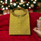 TRADITIONAL MEN'S YELLOW COLOR SILK KURTA – ETHNIC WEAR - 6479