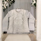 TRADITIONAL GRAY SILK KURTA SET FOR MEN WITH PANT AND COAT - HT6423