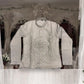 TRADITIONAL GRAY SILK KURTA SET FOR MEN WITH PANT AND COAT - HT6423