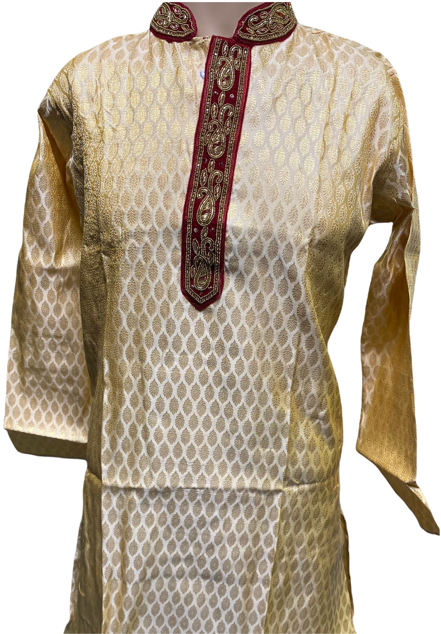 TRADITIONAL MEN'S COTTON PARTY WEAR KURTA- 05