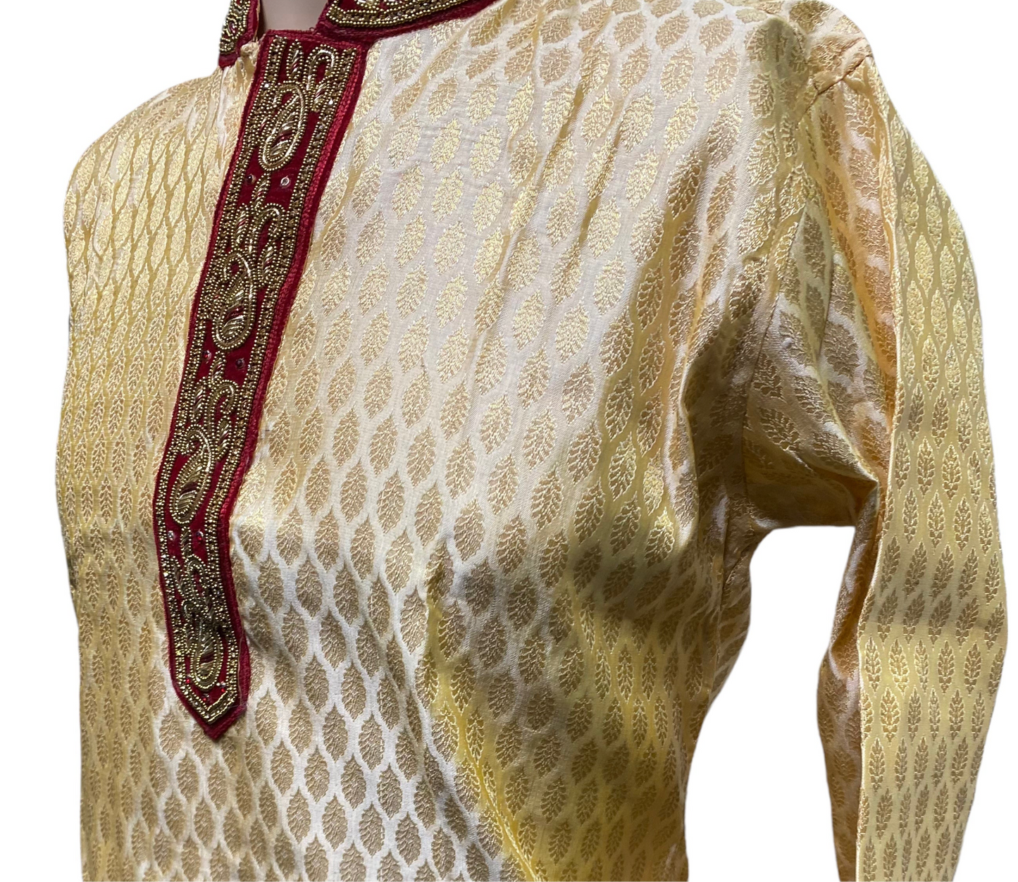 TRADITIONAL MEN'S COTTON PARTY WEAR KURTA- 05