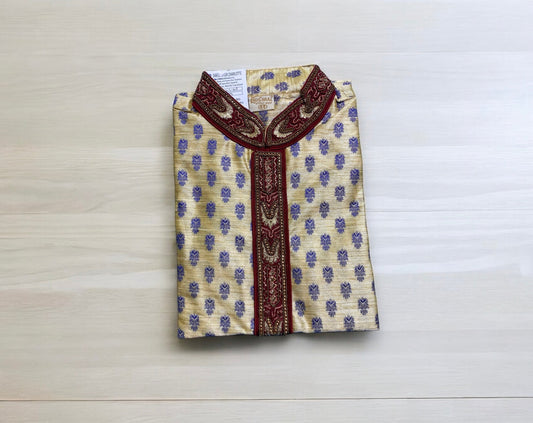TRADITIONAL MEN'S COTTON PARTY WEAR KURTA-7