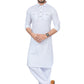 TRADITIONAL WHITE PATHANI COTTON KURTA PAJAMA OUTFIT– ETHNIC WEAR FOR MENS