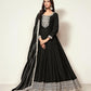 ART SILK TRADITIONAL DESIGNER GOWN - ETHNIC WEAR FOR WOMEN - 306