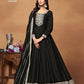 ART SILK TRADITIONAL DESIGNER GOWN - ETHNIC WEAR FOR WOMEN - 306
