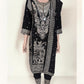 BLACK TRADITIONAL DESIGNER SALWAR KAMEEZ SUIT - ETHNIC WEAR FOR WOMEN - 212