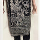 BLACK TRADITIONAL DESIGNER SALWAR KAMEEZ SUIT - ETHNIC WEAR FOR WOMEN - 212