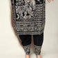 BLACK TRADITIONAL DESIGNER SALWAR KAMEEZ SUIT - ETHNIC WEAR FOR WOMEN - 212
