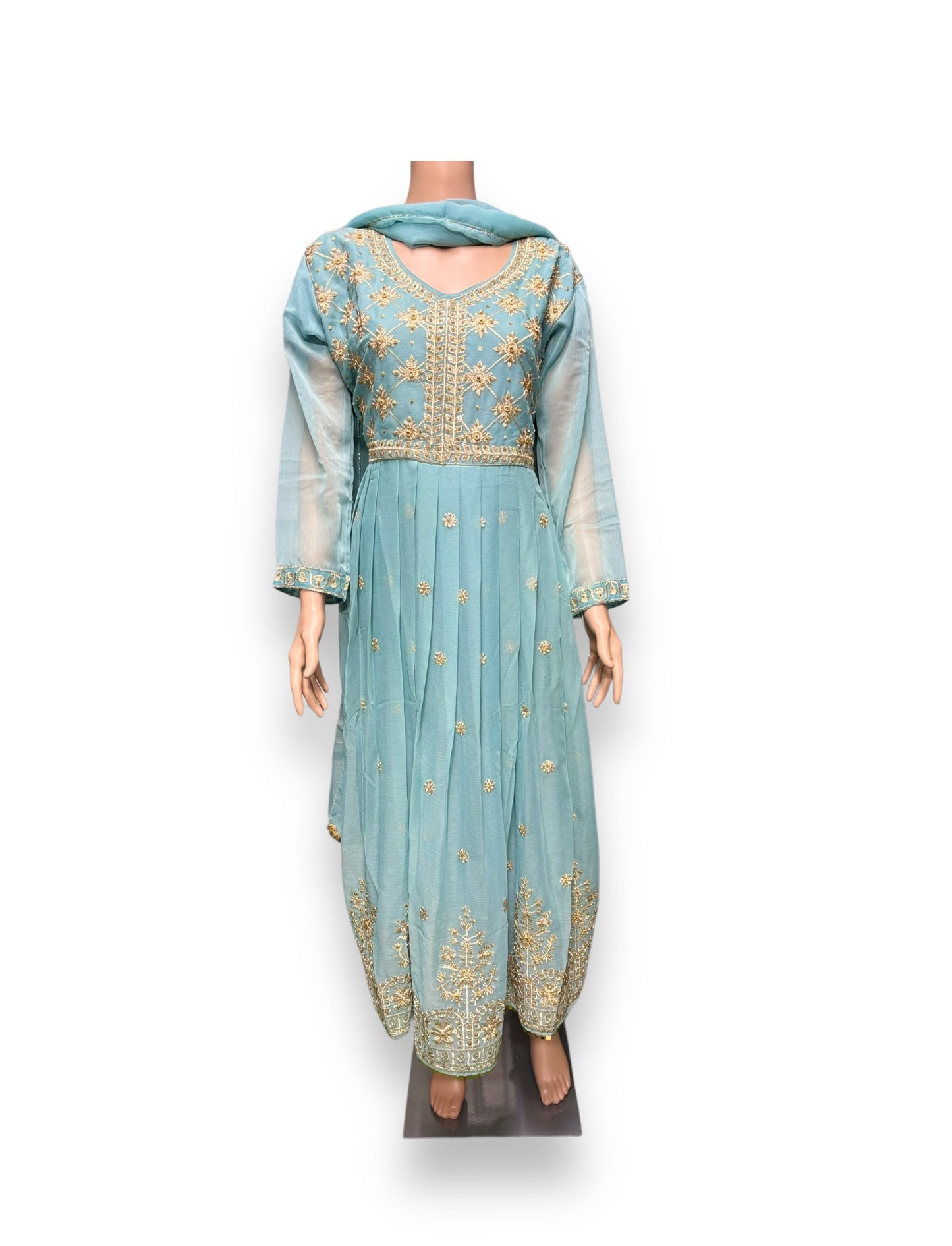 DESIGNER PARTY WEAR DRESS-ETHNIC WEAR FOR WOMEN - 206