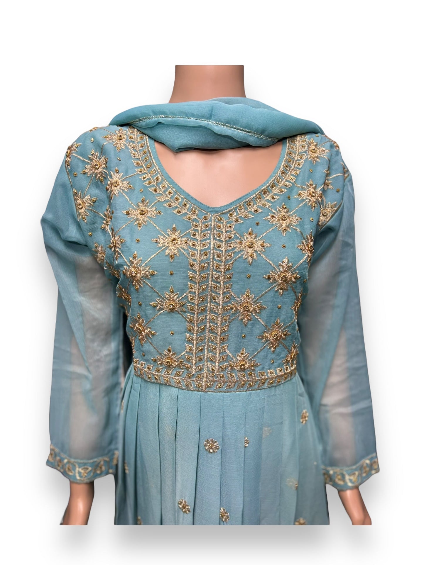 DESIGNER PARTY WEAR DRESS-ETHNIC WEAR FOR WOMEN - 206