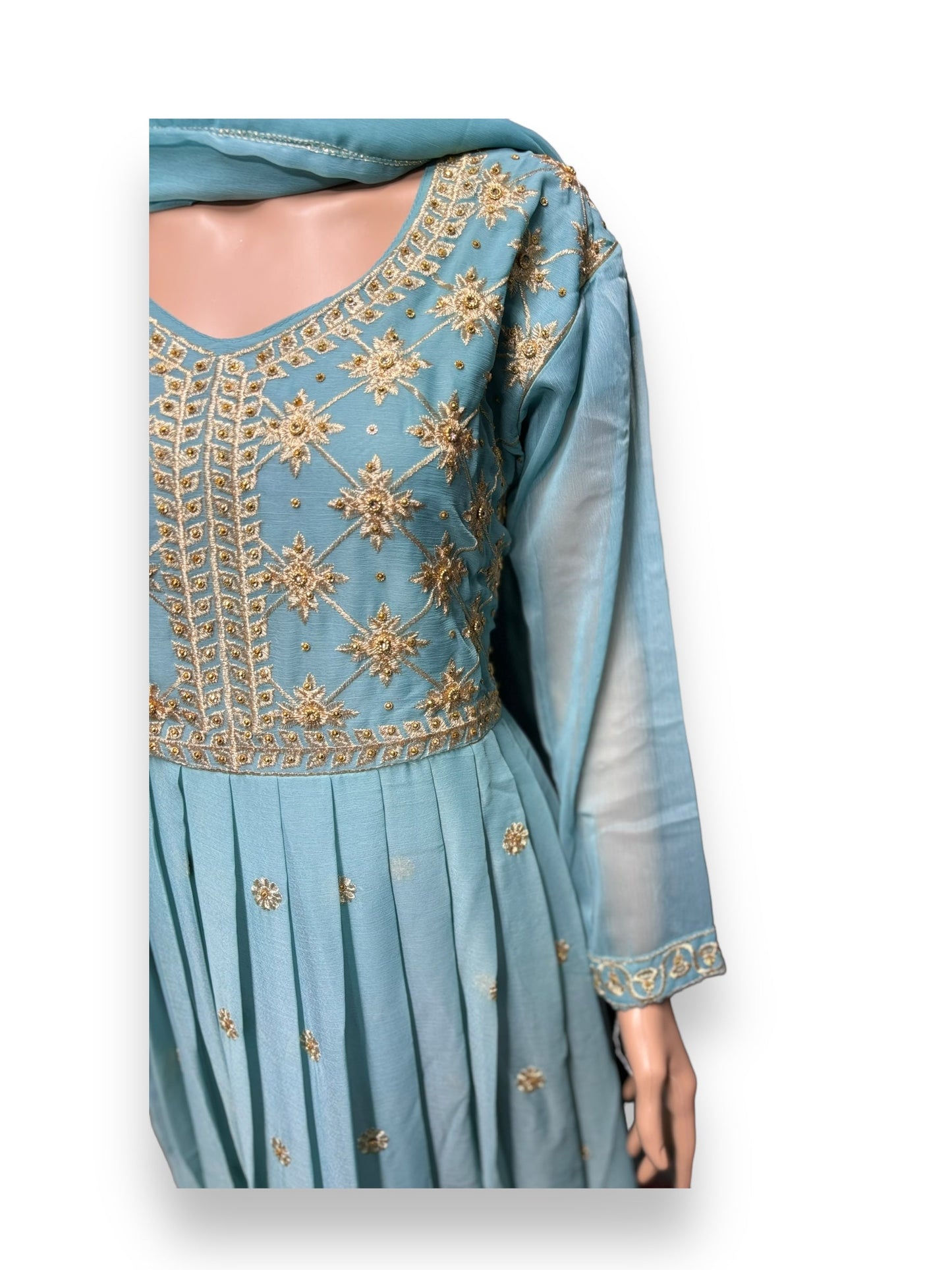 DESIGNER PARTY WEAR DRESS-ETHNIC WEAR FOR WOMEN - 206