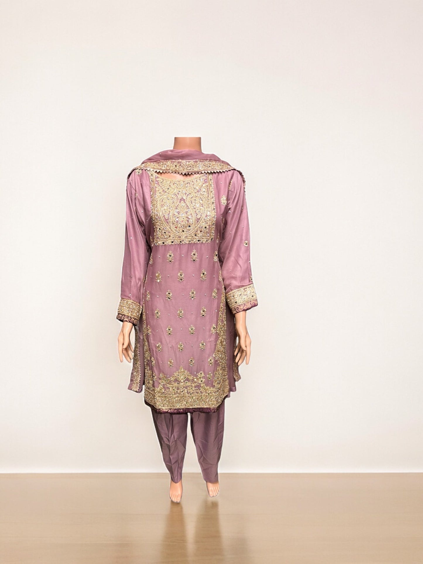 DESIGNER PARTY WEAR SALWAR KAMEEZ SET -ETHNIC WEAR FOR WOMEN- 201